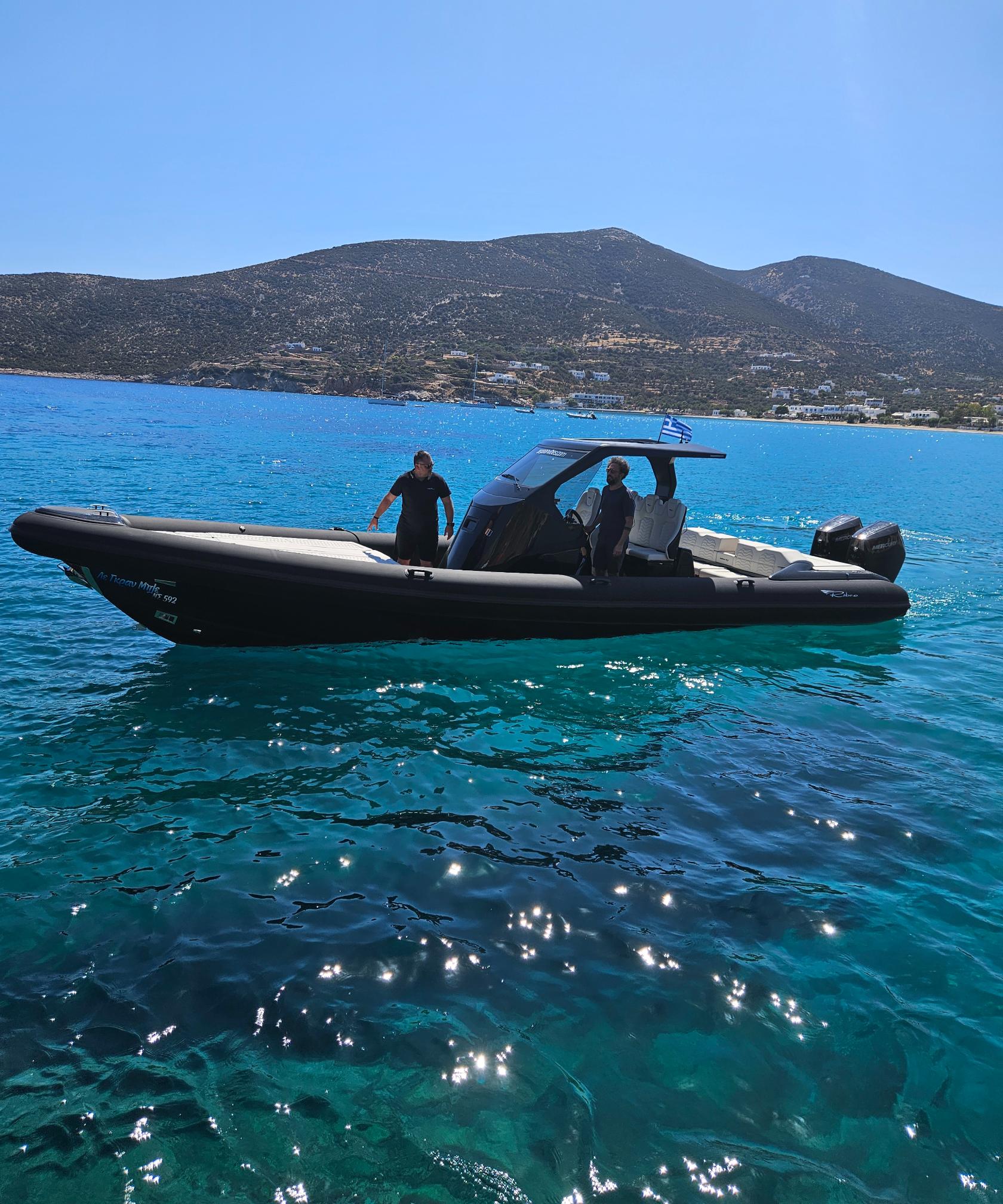 rent a boat in milos